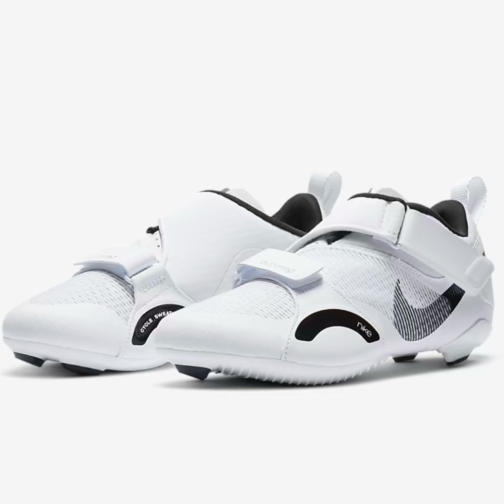 NWT Nike SuperRep Cycle Sneaker in White & Black women’s size 8.5 (two available